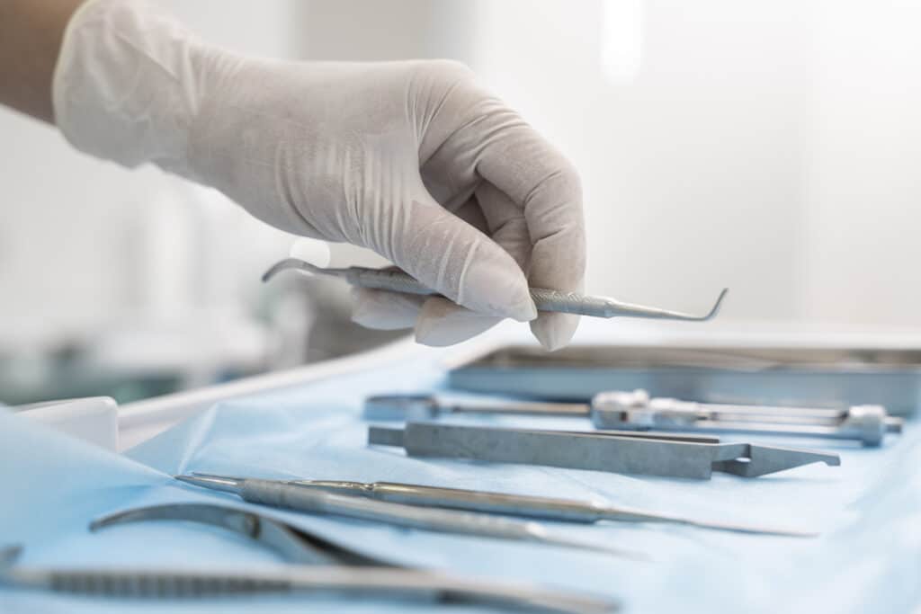 Instrumentos de dentista