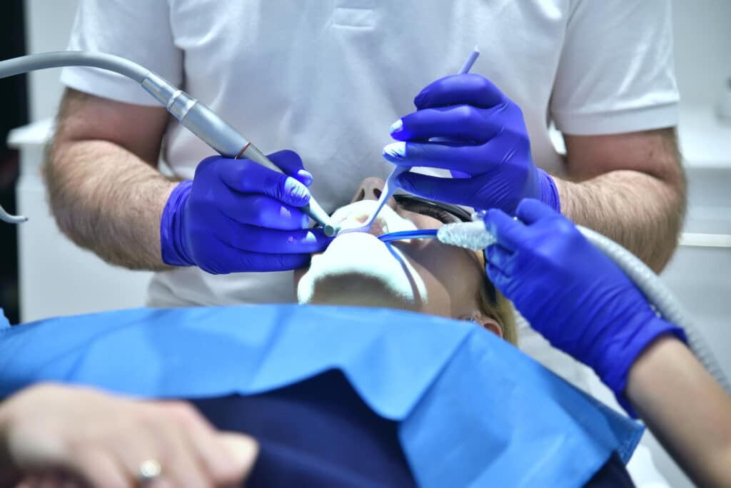 Durante tratamiento dental