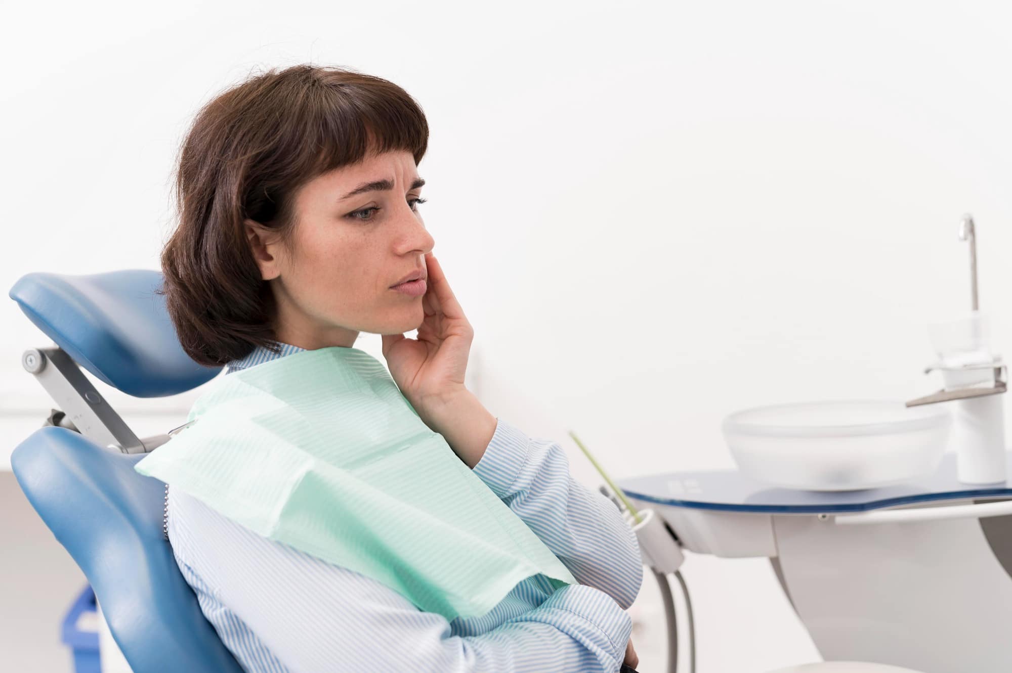 Paciente con infección dental